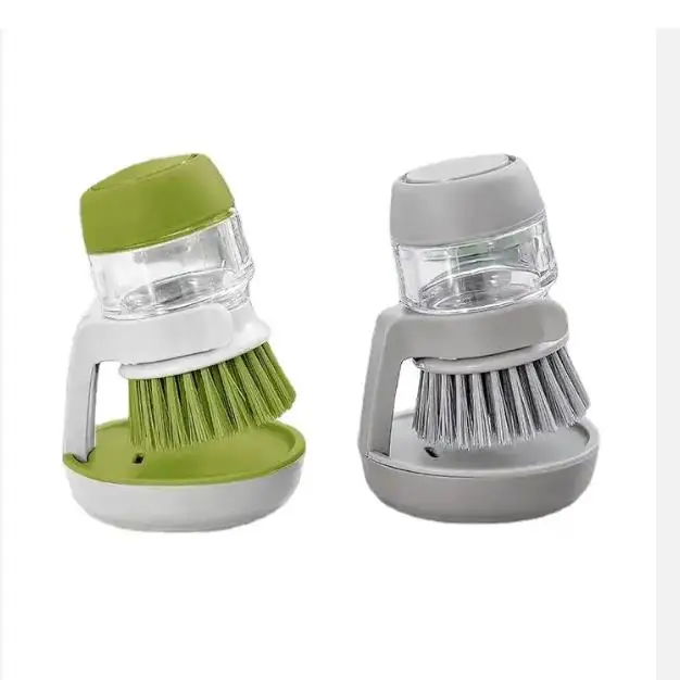 Hot selling Dishwashing Brush Decontamination Washing Pot Kitchen Home Cleaning Non-Stick Oil Automatic Liquid Cleaning Brush