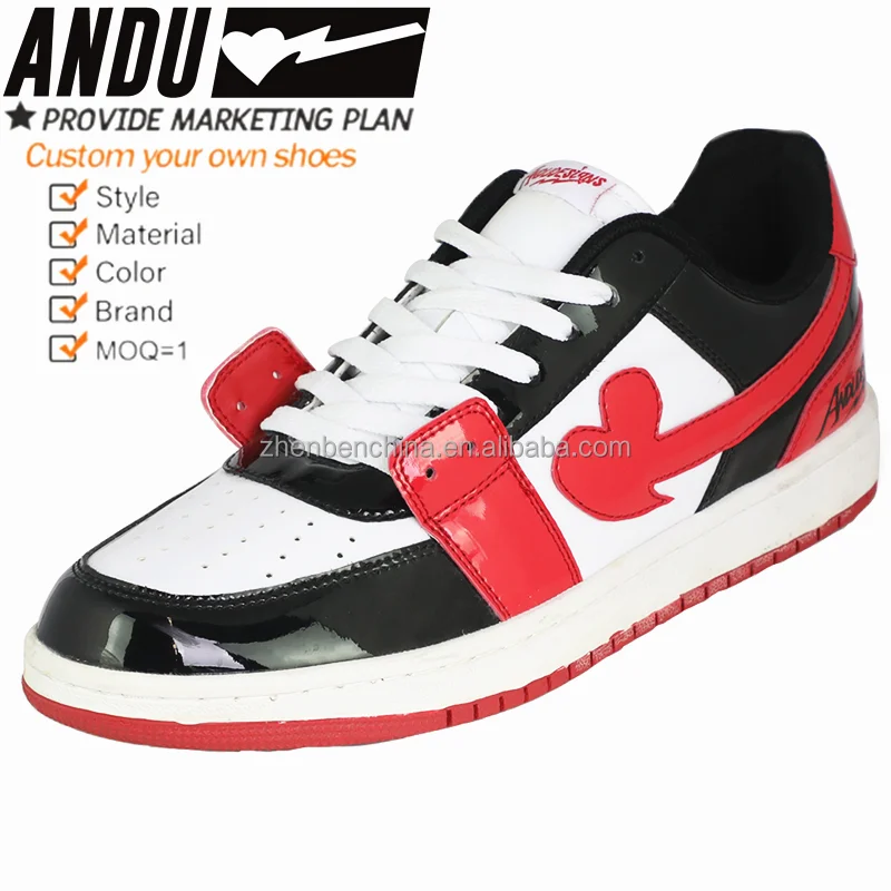 Factory Wholesale Design Custom Logo Classic Basketball Shoes Fashion Men Sneakers Retro Sports Shoes Custom Walking Style Shoes