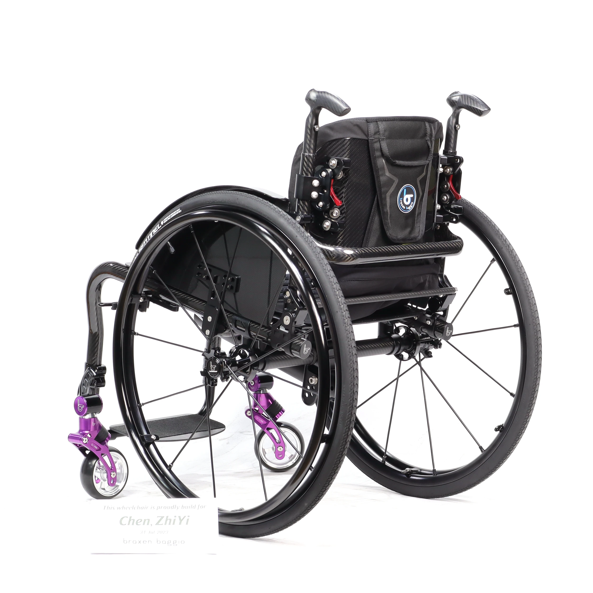 CE High cost performance ultra lightweight Customizable Carbon Fiber Sport Wheelchair for Disabled Athletes
