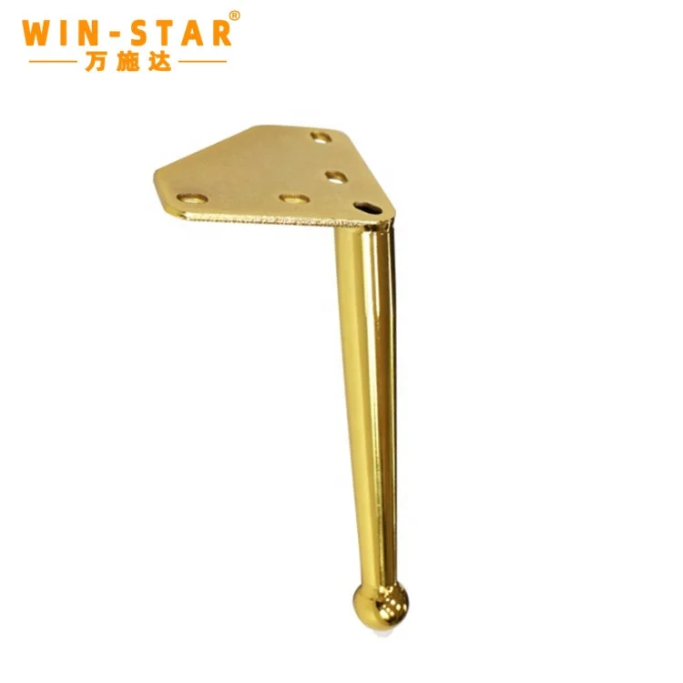 ZD-N116-A Factory Wholesale Metal Furniture Base Support Iron Chair Foot Cabinet Feet Sofa Leg