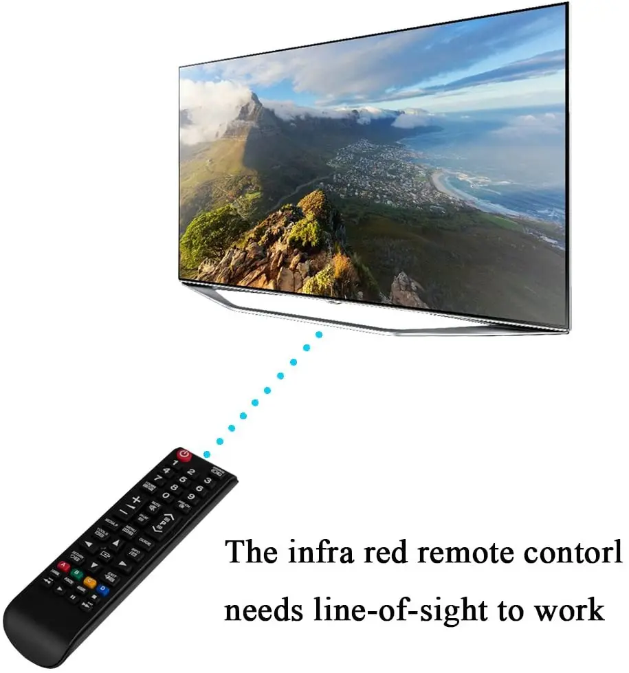 AA59-00786A Tv Remote With Brand Logo LCD LED HDTV 3D Smart TVs Models Universal Remote Control for Samsung Tv Remote