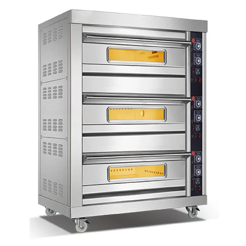 Commercial Gas Oven Automatic Pizza Oven Bread Biscuit Baking Oven for Bread and Cake