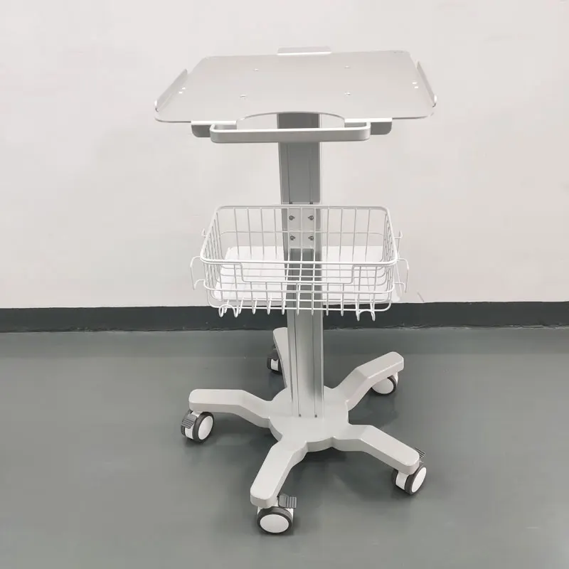 Multi-Functional Diagnostic Ultrasound Trolley Computer Trolley Patient Monitor Trolley for Hospital Use