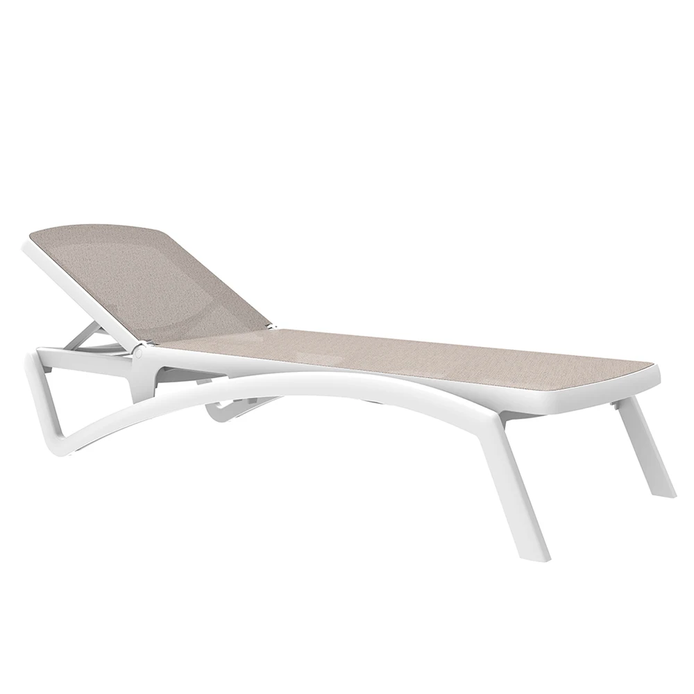 Adjustable Weatherproof Sea Lawn Chair Chaise Longue De Plage