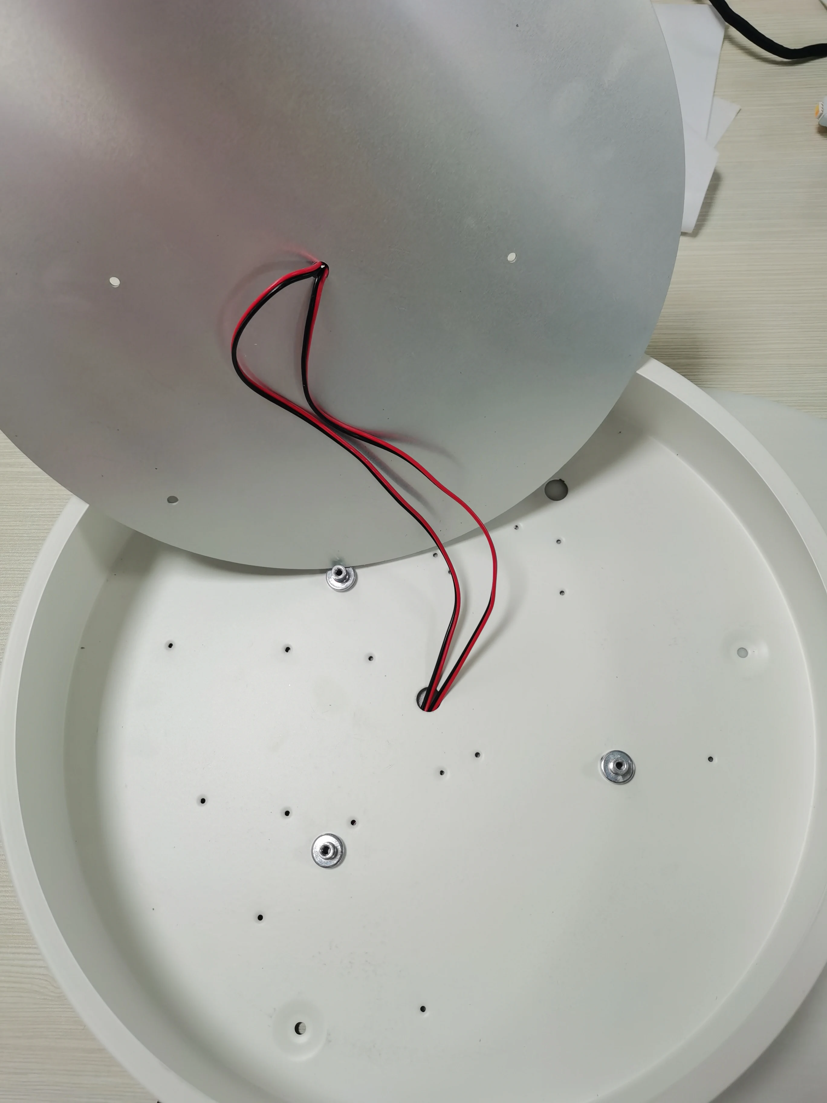 LOXONE KNX DMX DALI PWM dimming Modern Surface Mounted Bedroom Living Room Home Lighting Round Nordic Ceiling Light Led Lamp