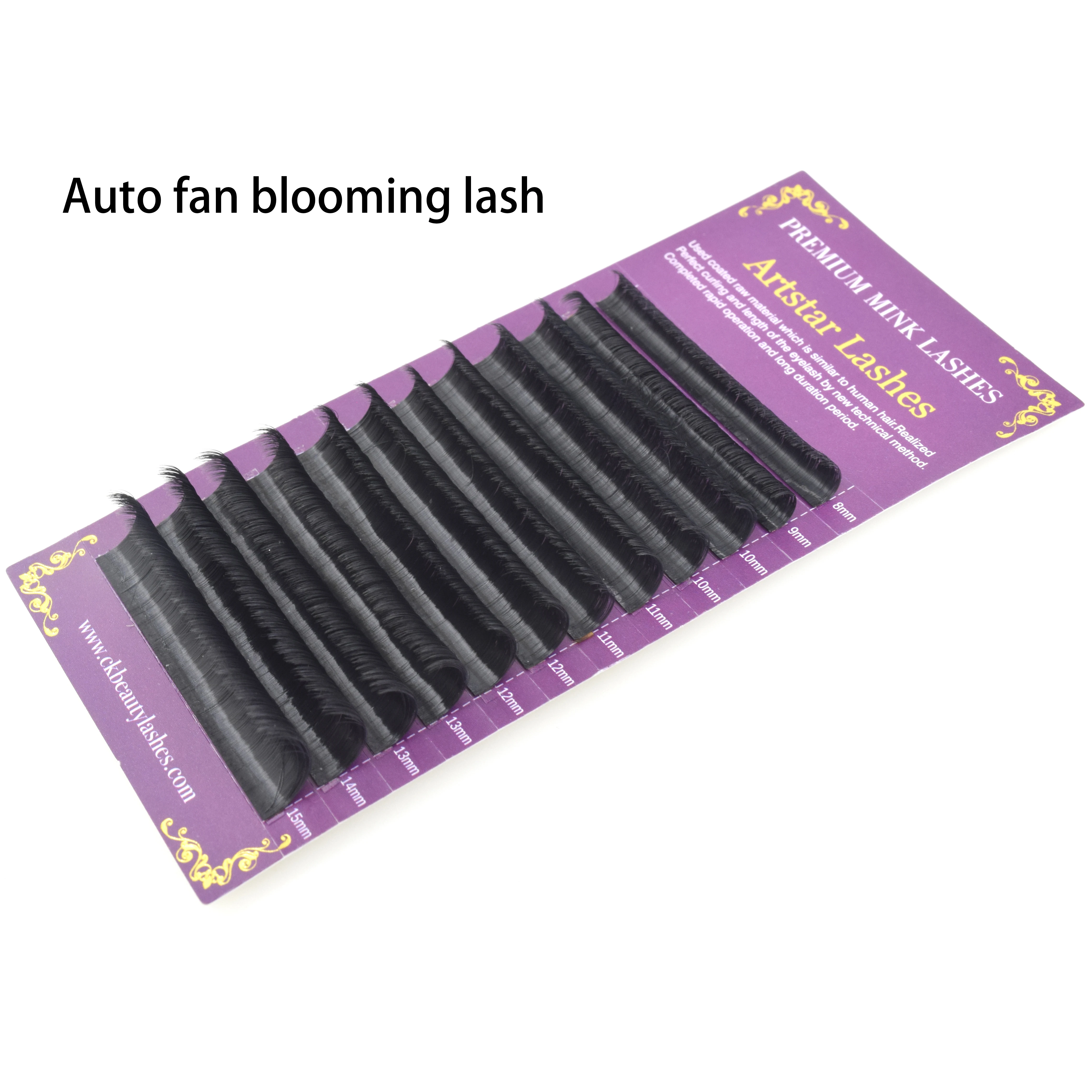 PBT material lashes mink 15mm 22mm silk lash extension tray 13mm 20mm c d curl lashes extensions supplies