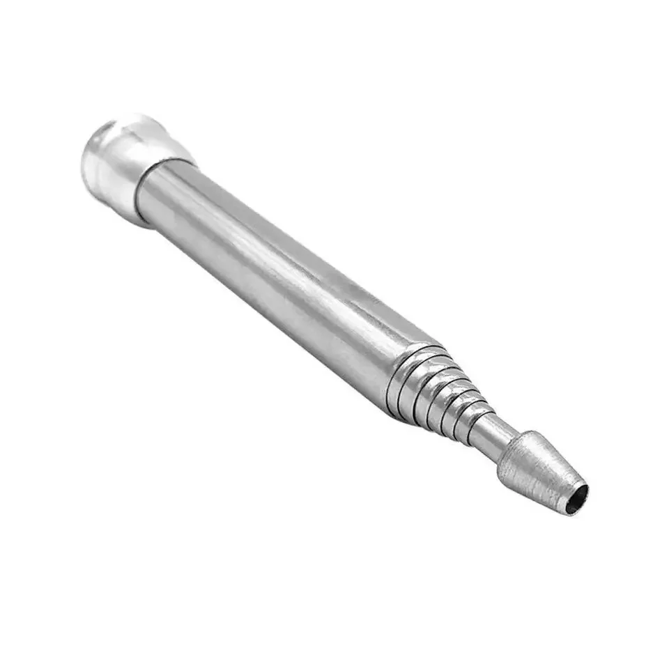 Outdoor cooking survival blow pipe portable fire pipe blowpipe retractable steel fire camping