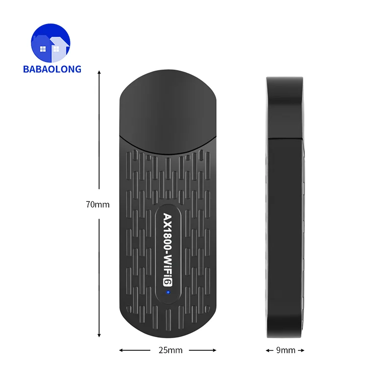 Wifi 6 Dual Band Dongle Usb 3.0 Wireless Receiver