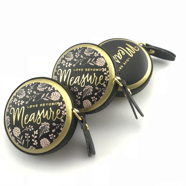 Black Bmi_drop-shaped Multifunctional Health Index Waist Measurement Health Ruler Telescopic Plastic Tape Measure With Handle