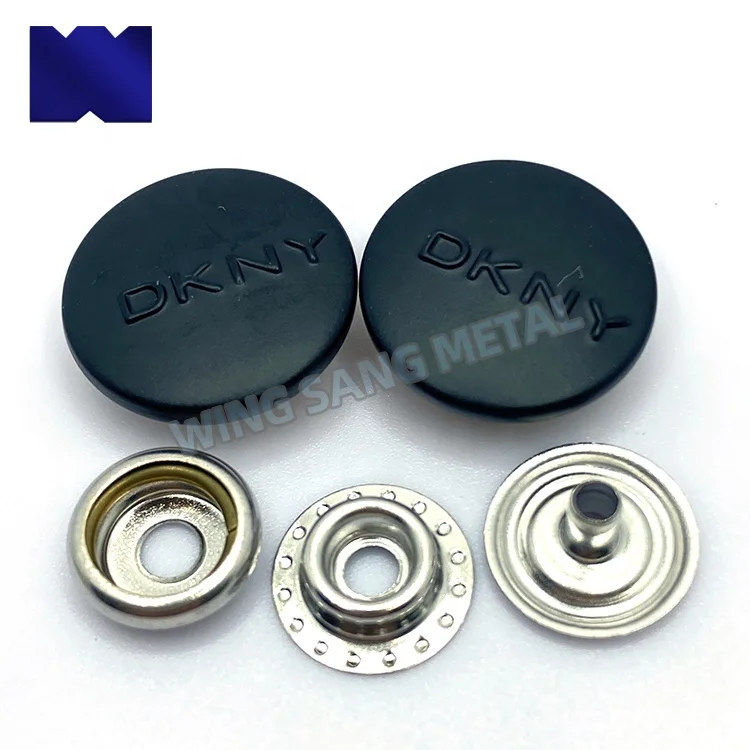 wholesale Thicker Spring Snap Button brass metal Snap Button for clothing snaps