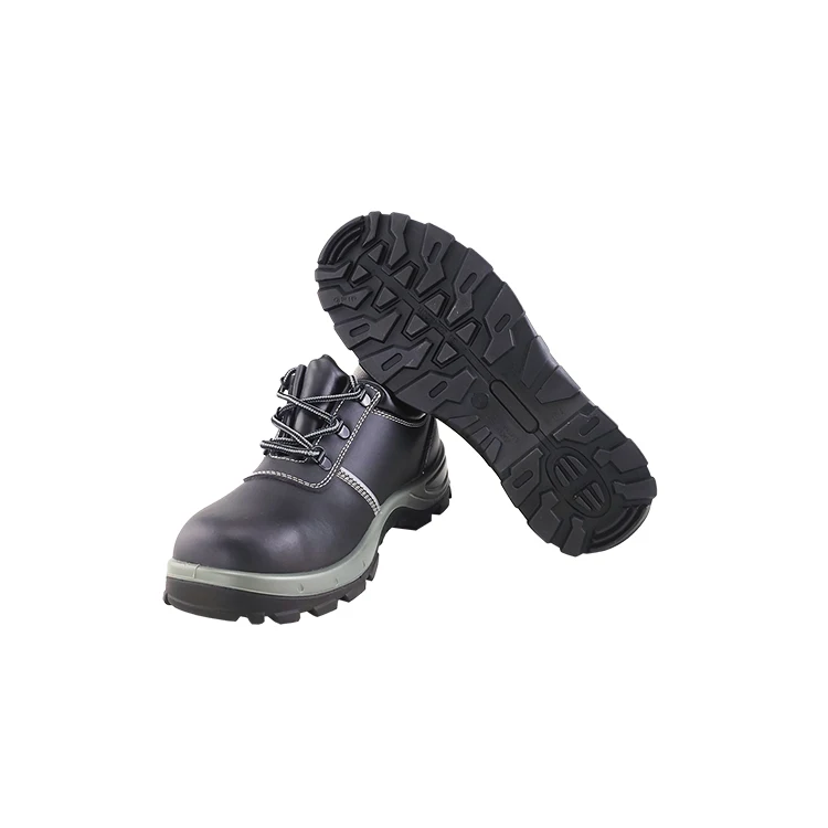 Steel toe puncture proof construction industrial shoes lightweight action leather hiking mining work boots safety shoes