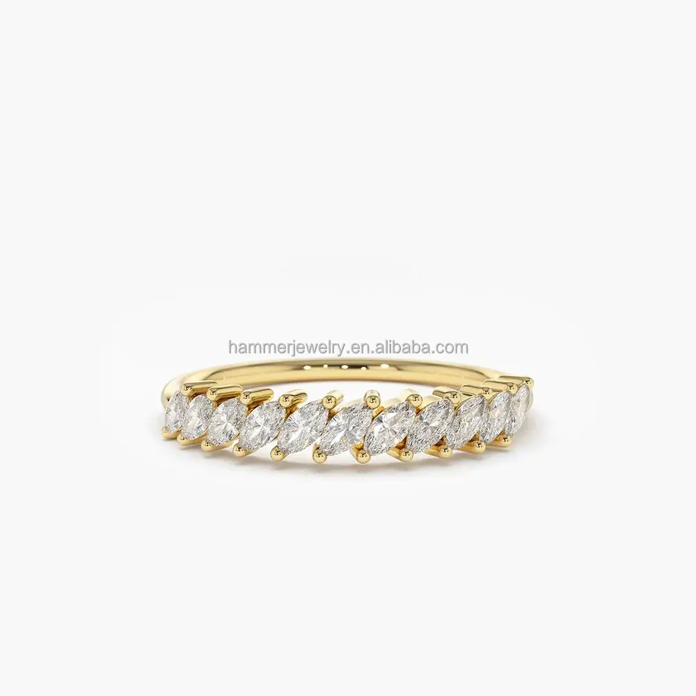 Beautifully Designed Gemstone 14k Ring 14k Solid Gold Ring Birthdays Pretty Lab Grown Diamond Fine Jewelry Ring