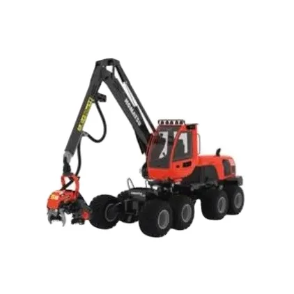 255 HP  wheeled harvester American mid-size excavator  Horsepower
