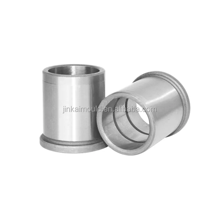 
Customized drilling tungsten steel carbide alloy OEM manufacture shoulder oil groove in bushings flange customized guide bush 