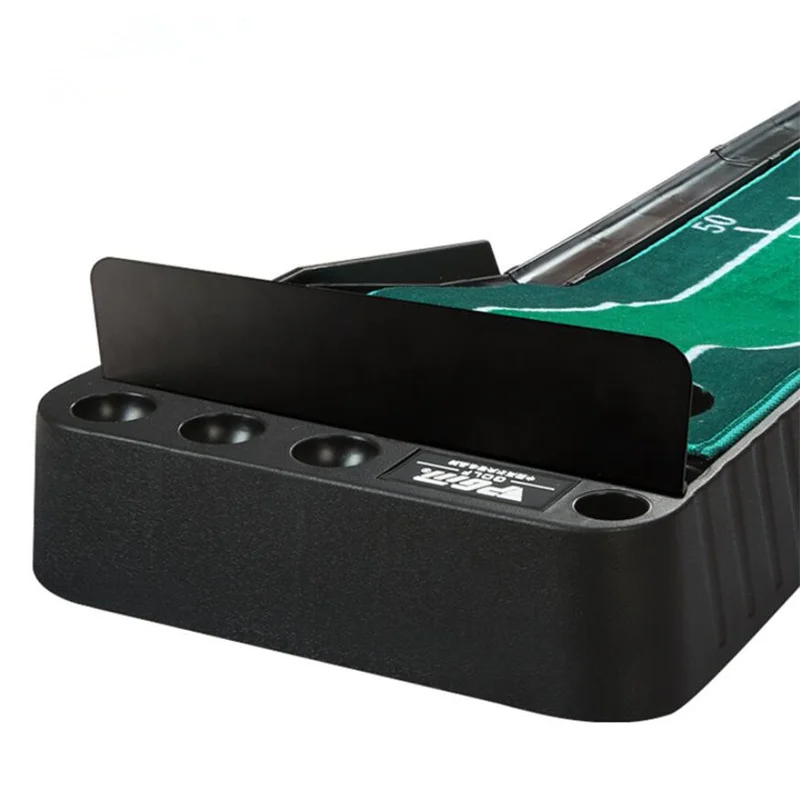 Indoor Golf Training Aids Velvet Double Line Blanket Golf Putter Plastic Trainer