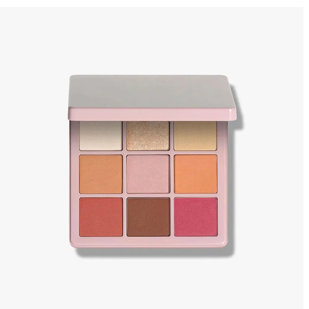 Oem Private Label Custom Eyeshadow Palette high pigment matte makeup 9 colors shimmer pigmented make up eye shadow palette