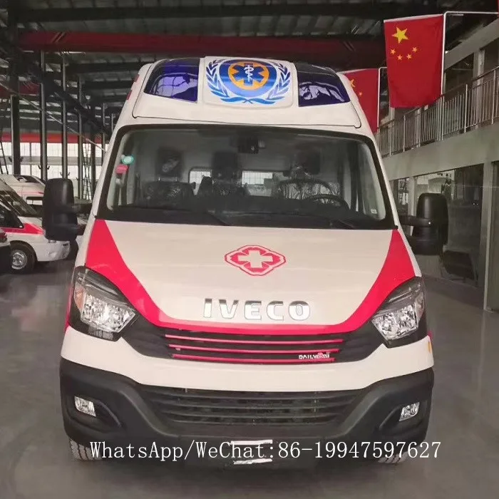 Euro 6 standard 4x2 ambulance car IVECO