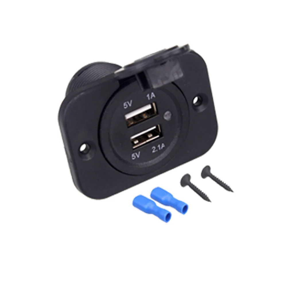 Универсальный USB-адаптер yicheng с двумя портами 3 1 а 12 в 24 В