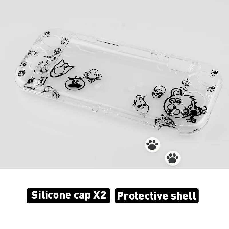 Game Accessories Protective Clear Hard Case Cover Shell For Nintendo Switch Lite Console Joy-Con Crossing Protection Cover