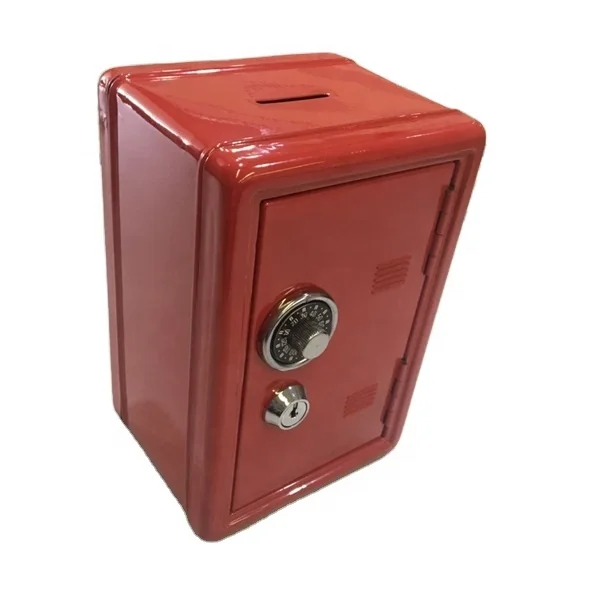 safe for money key management cabinet wholesale promotional customized logo box coin bank tin