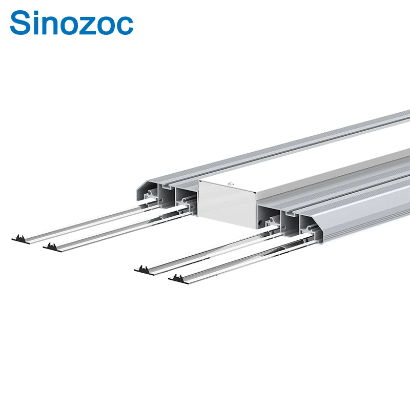 Sinozoc 100w 200w 300w 400w Linear High Bay 4FT Durable LED Commercial Workplace Lights