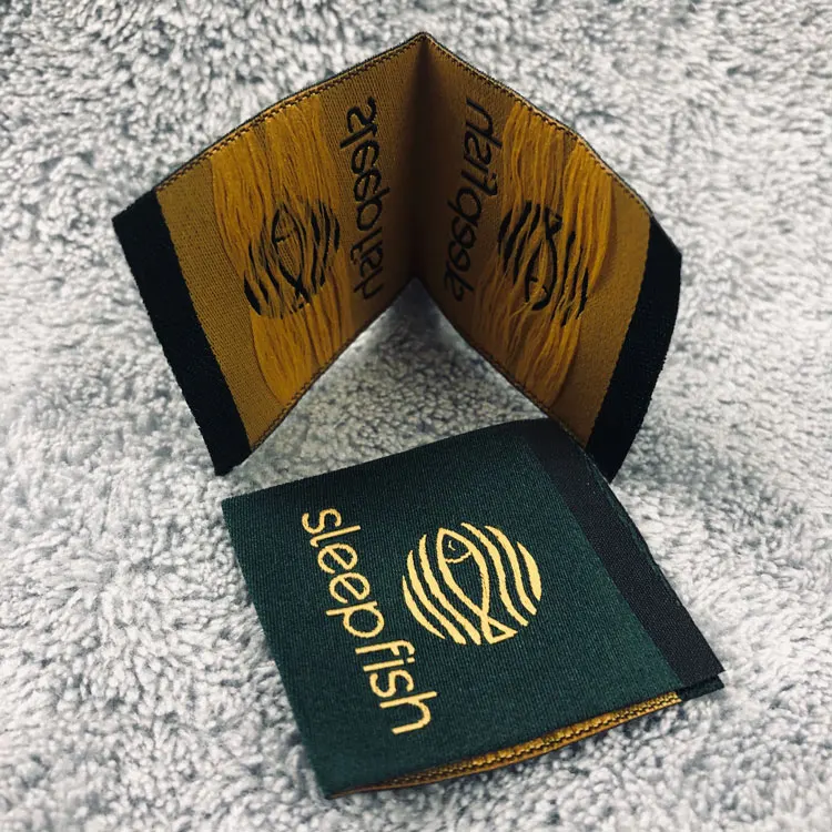 Manufactory Custom Cheap Fashion Design Hemp Woven Labels For Clothing With Factory Direct Sale Price