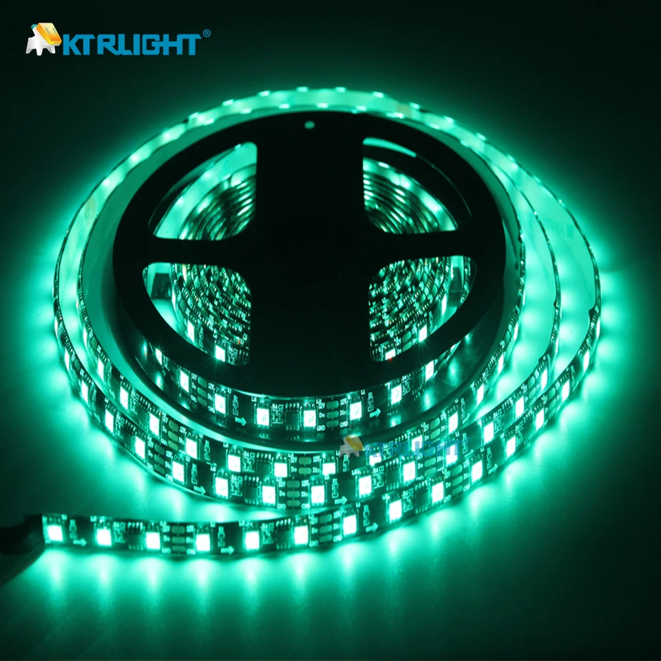 5 м/рулон RGBIC SMD 5050 ТВ фон светодиодные полосы освещения 12 В WS2811 адресуемый Smart RGB Horse Running света