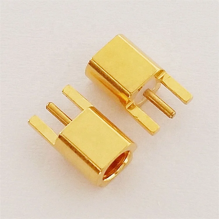 High Performance RF Connector MMCX-KEF Female Solder Plate SMD PCB Fix MMCX-KE Headphone Socket