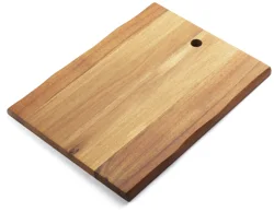 Long Lifetime Rectangle Functional Cutting Board Customized Chopping Blocks With Hanging Hole