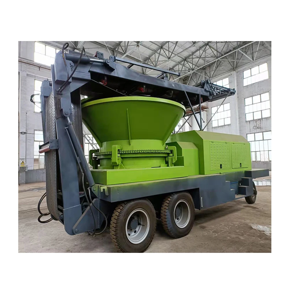 20-30TPH Diesel Wood Crusher Machine for Sawdust Powder Branch Crusher Machine Wood Chipper