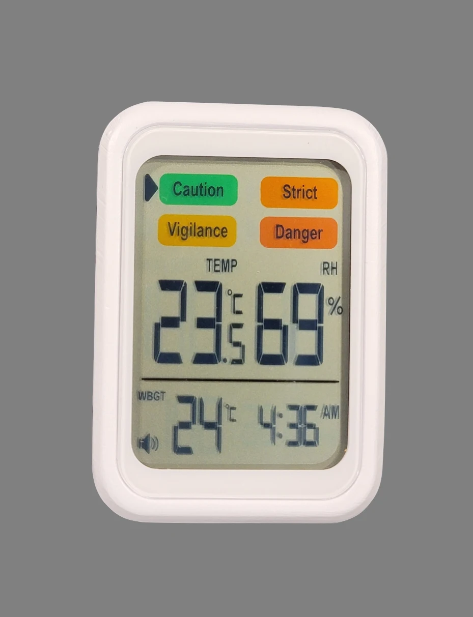 Factory Digital Thermometer wholesale HS01 Heat stroke meter with WBGT , Digital Heat stroke meter with temperature and Humidity