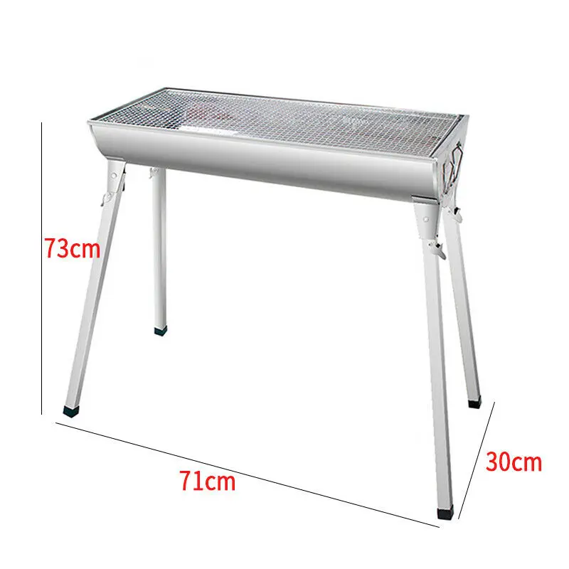 China hot selling high quality stainless steel charcoal large circular arc semicircle barbecue grill