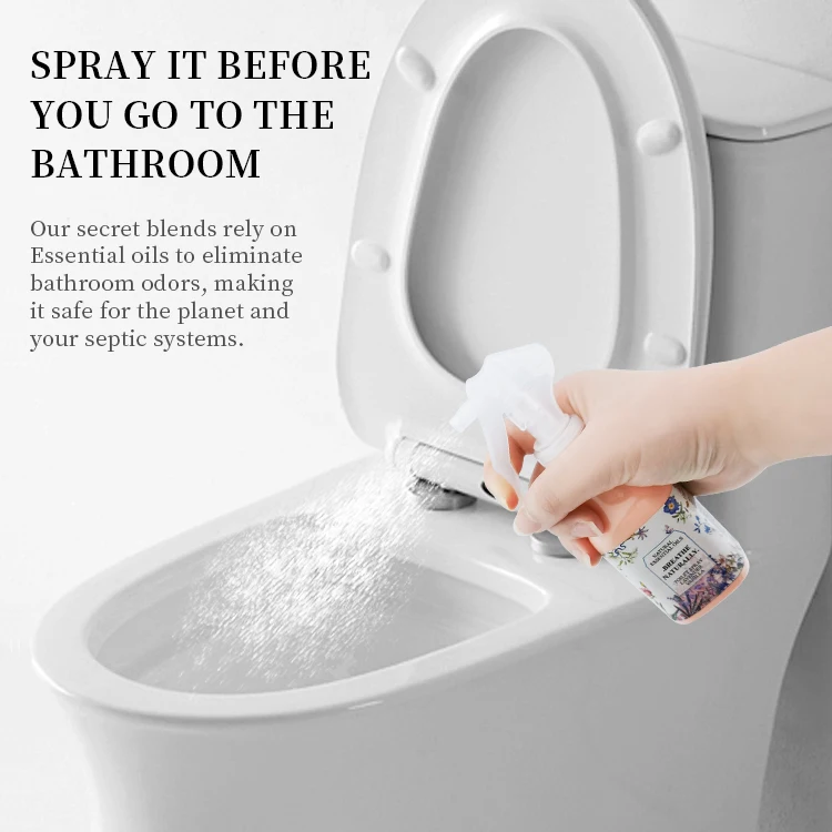 Breathe Naturally odor eliminator spray to get toilet to stop smelling the best toilet deodorizer