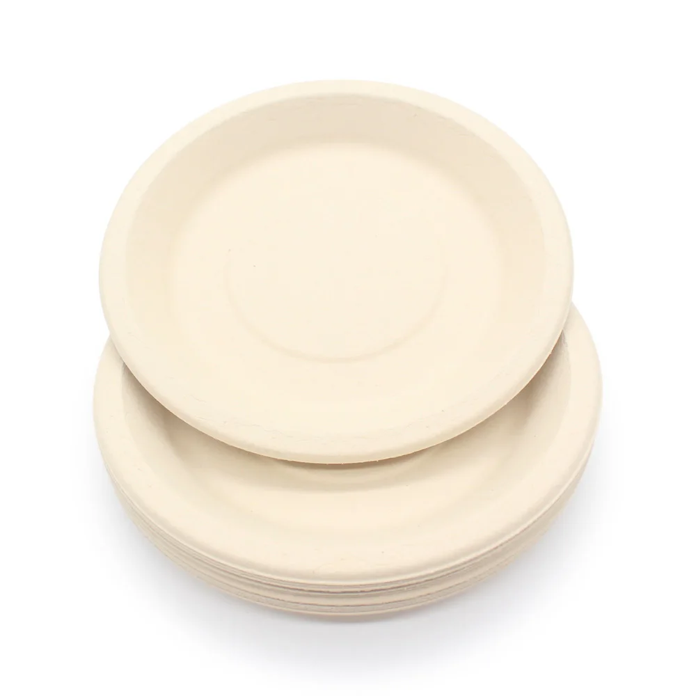 Best-selling tableware disposable environmentally friendly bamboo fiber plate