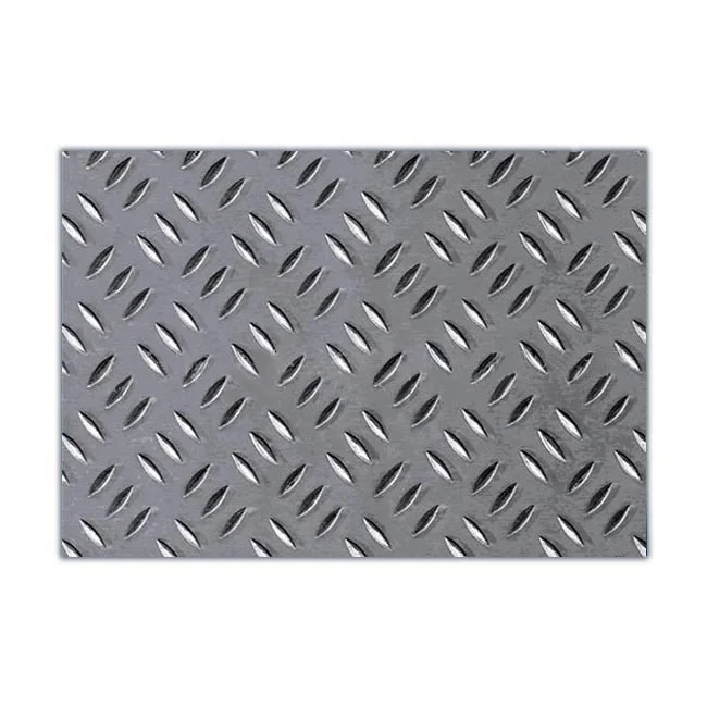 Factory Direct Sell  Anodized 5 bar Diamond Plate Aluminum Checkered Plate for Elevator Floor Truck Tool Box Cost Price