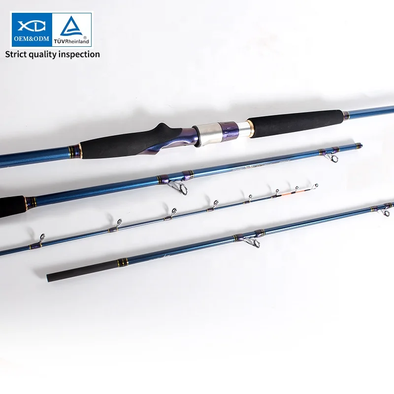 XDL factory 180cm 5.91ft 2sections FUJI or Domestic for big fish major craft salt water fishing rod Boat fishing rod
