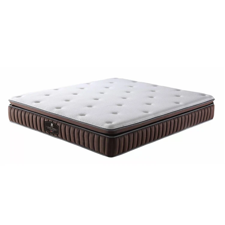 SUNSGOODS Premium royal sleep well comfort folding king single double twin full queen pillow top pocket spring mattress