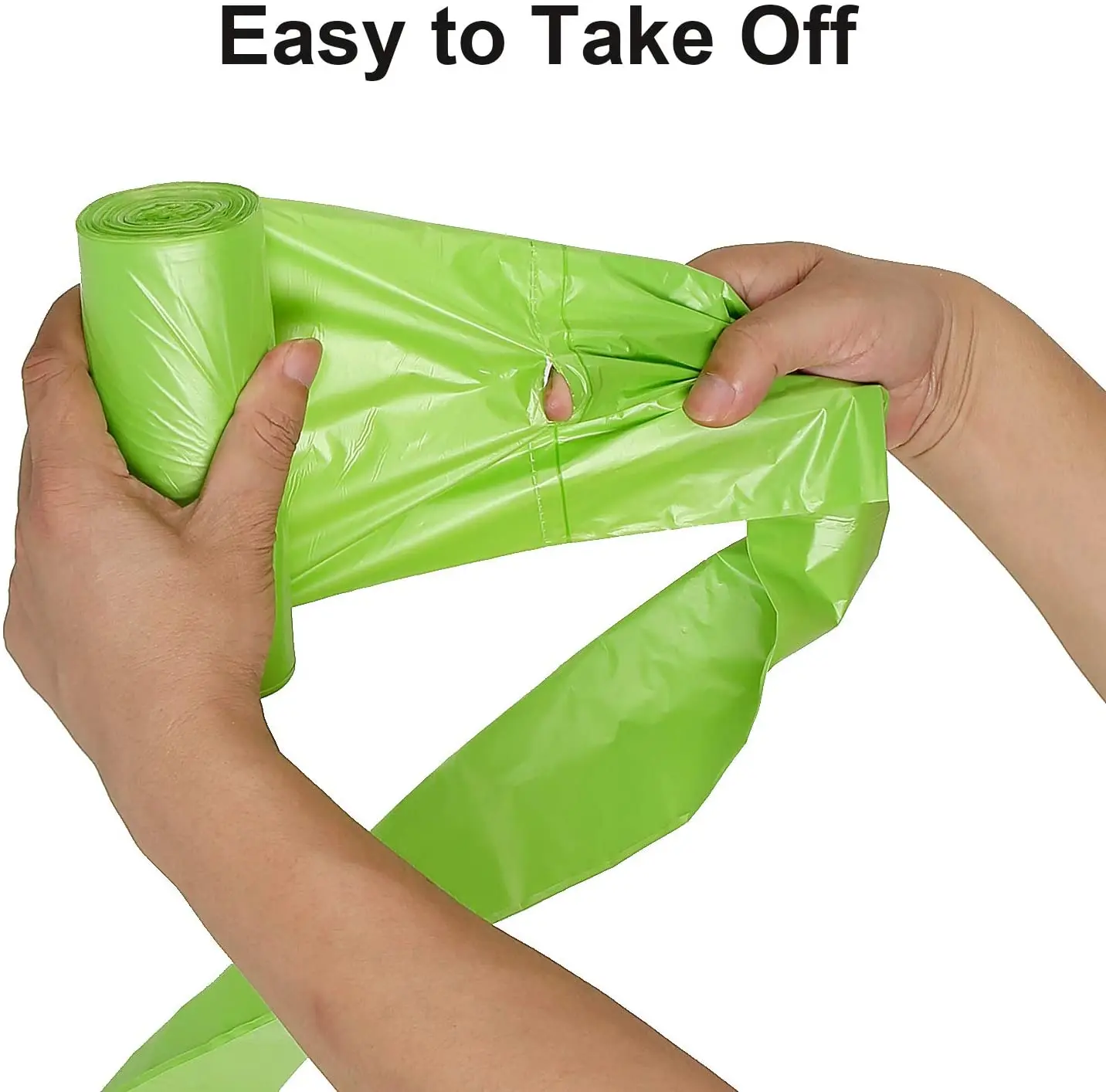 Biodegradable Trash Bags, 13-15 Gallon Recyclable Trash Bags Compostable Garbage Bags