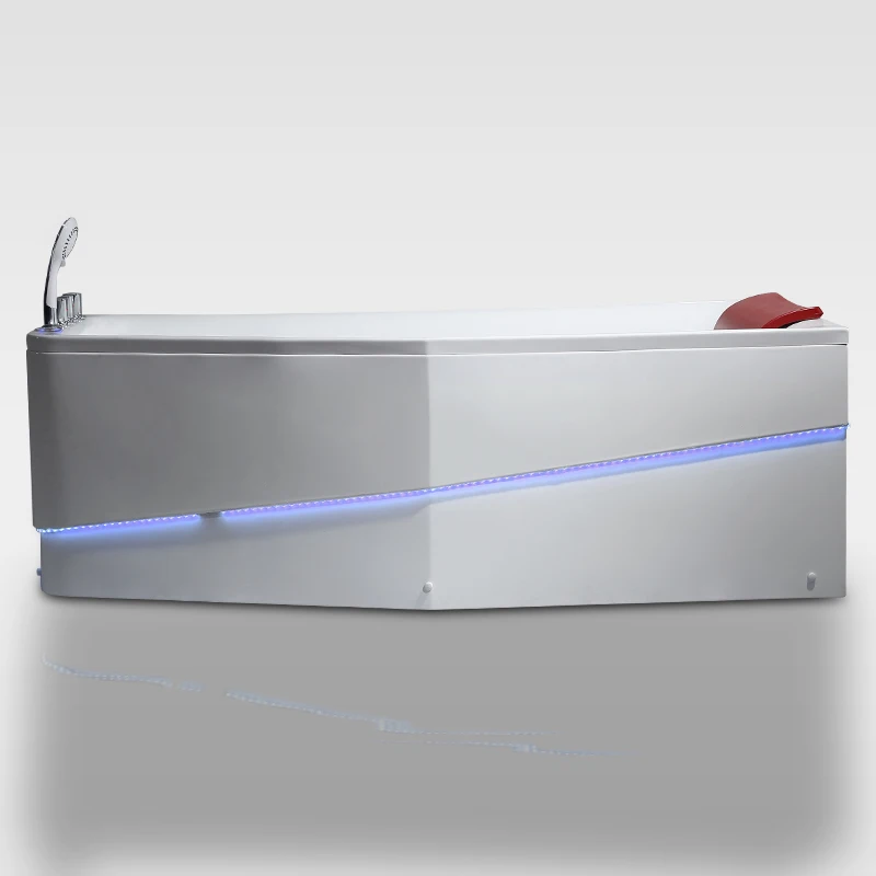 Luxury new design rectangle acrylic bathtub wholesale hot tubs