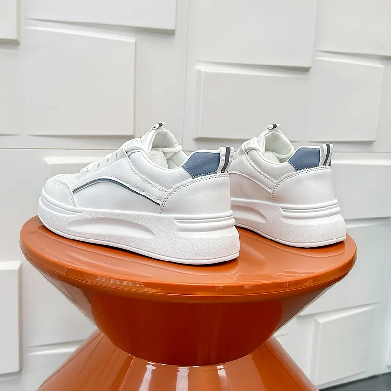 Custom Women White Shoes Manufacturer Latest Fashion Zapatos De Dama Girl Ladies Sport Shoes Woman Sneakers