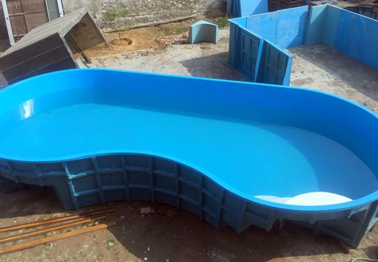 Luxury Home Village Big Large Size Frp Prefab Fiberglass Spa Swimming Pool Underground Outdoor Jacuzzi Swimming Pool