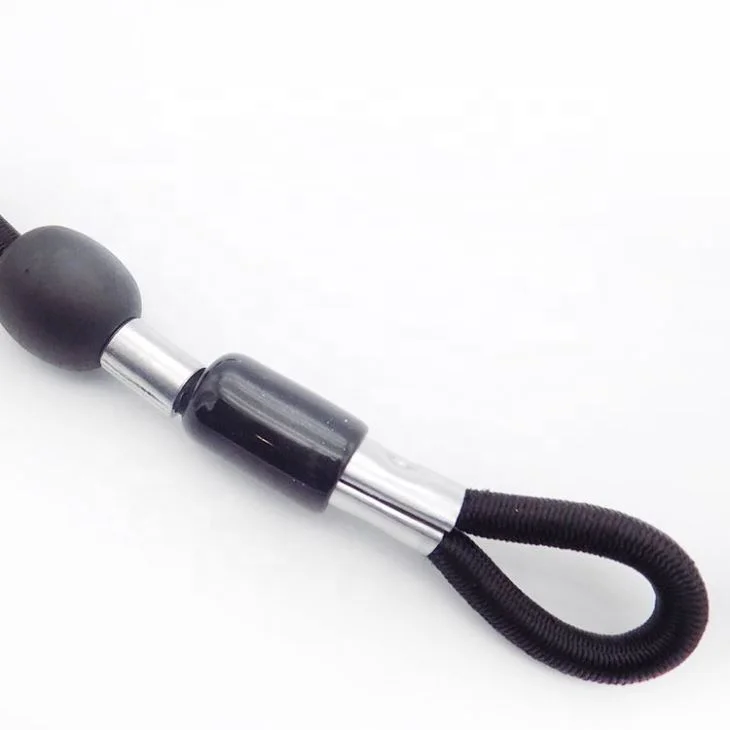 Высокопрочный эластичный шнур с двойной петлей 5 мм резиновый