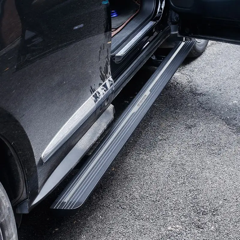 nerf bars led light Aluminum Alloy Foot rest Pedal Bars Side Step Running Boards step universal for SUV Mitsubishi Outlander
