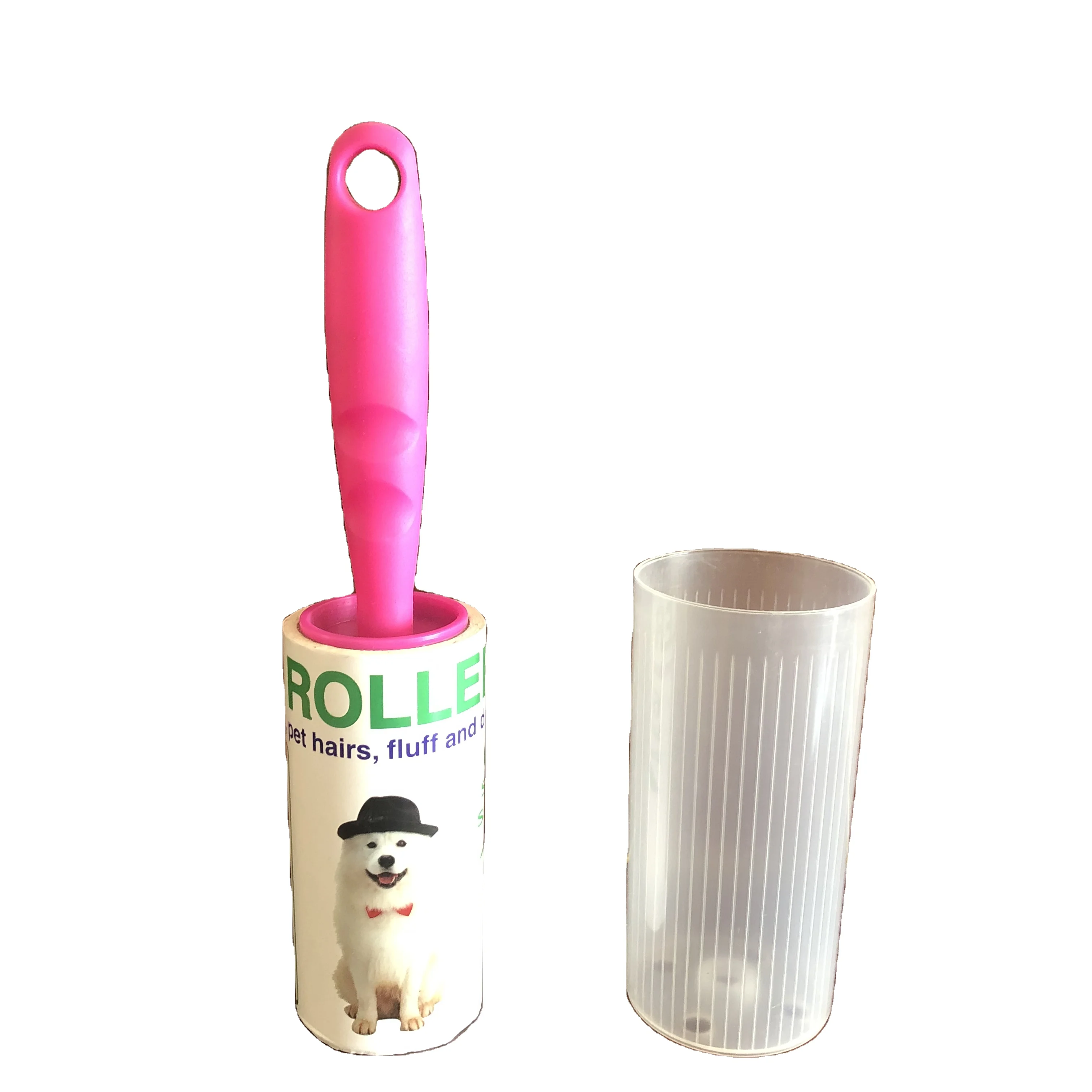  Best selling sticky portable travel size dust removal lint roller for cloth pet hair remover