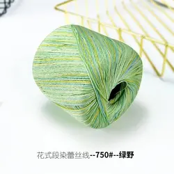 Popular selling in Europe market 100 crochet cotton yarn environmentally friendly dyed for baby