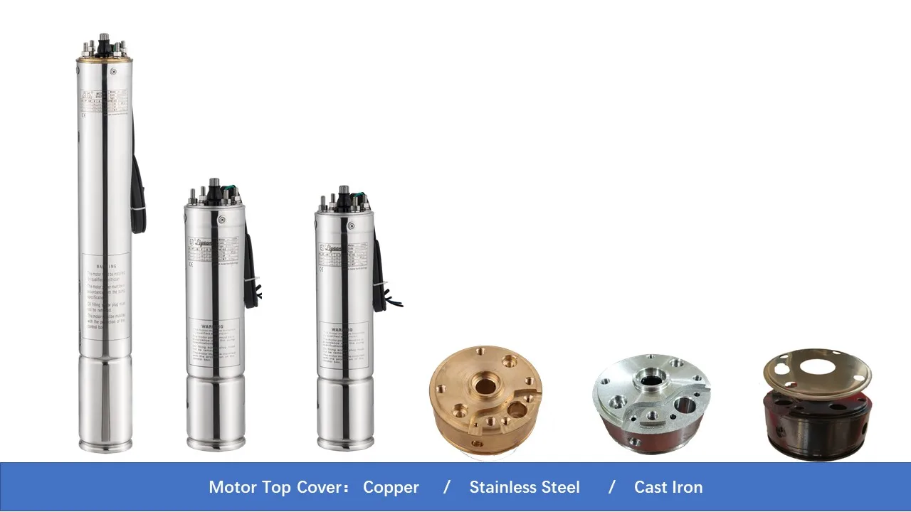 3 Phase/single Phase 2hp Motor Water Deep Well Submersible Motor 4 Inch