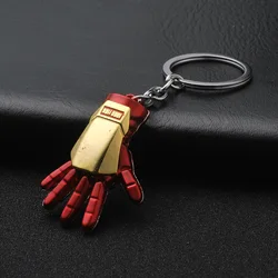 Hot Sale Popular High Quality Gift Toy Spider Man Iron Man Anime Marvel Llavero Avengersss Metal Boy Keychains