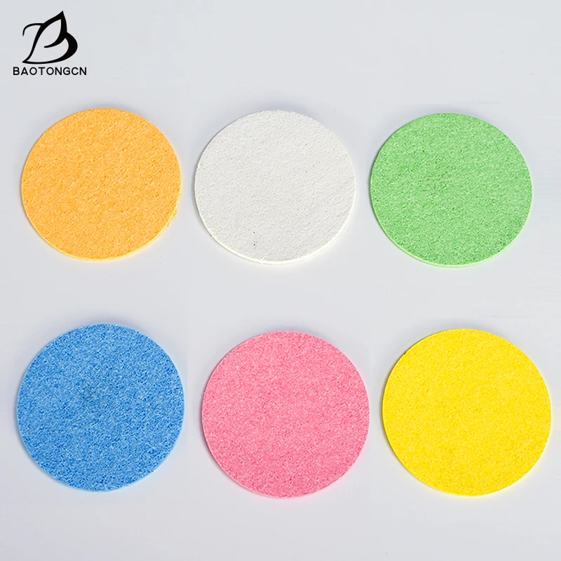 Compressed Spa Facial Sponge Makeup Cosmetic Remover Private Label Cellulose Exfoliating Face Cleaning Sponge