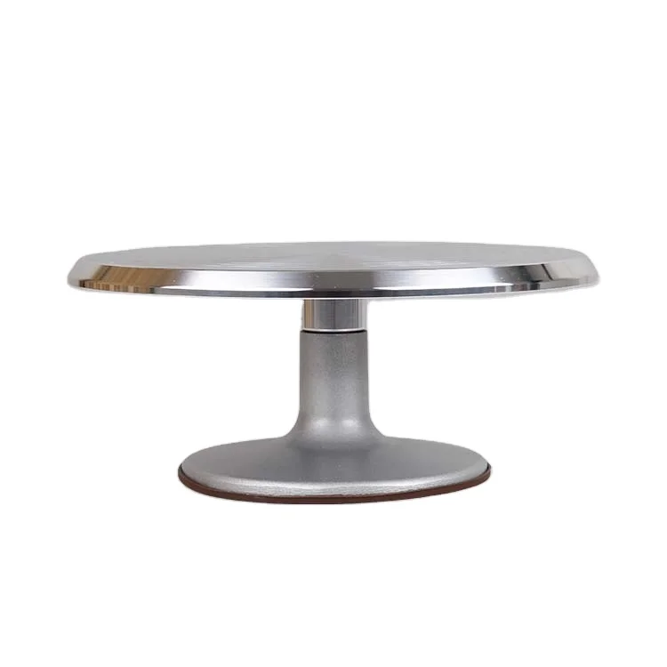 12 inch Aluminum Alloy cake stand Baking tool cream cake Decorating table Turntable Rotating table stand base