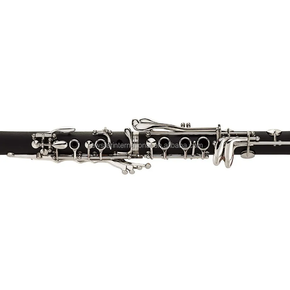 Bb flat ebonite clarinet with case mouthpiece 17keys hcl 101